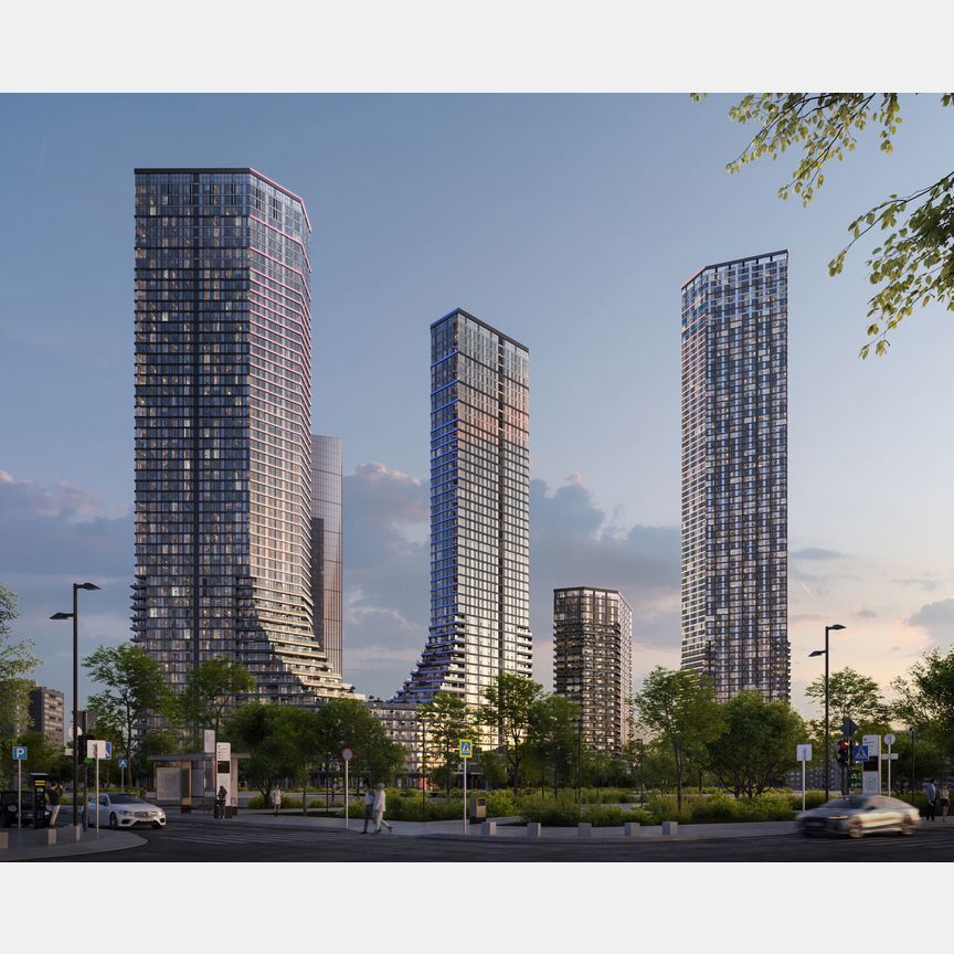 Квартира-студия, 23 м², 39/55 эт.