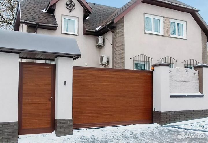 Откатные Ворота Прочные