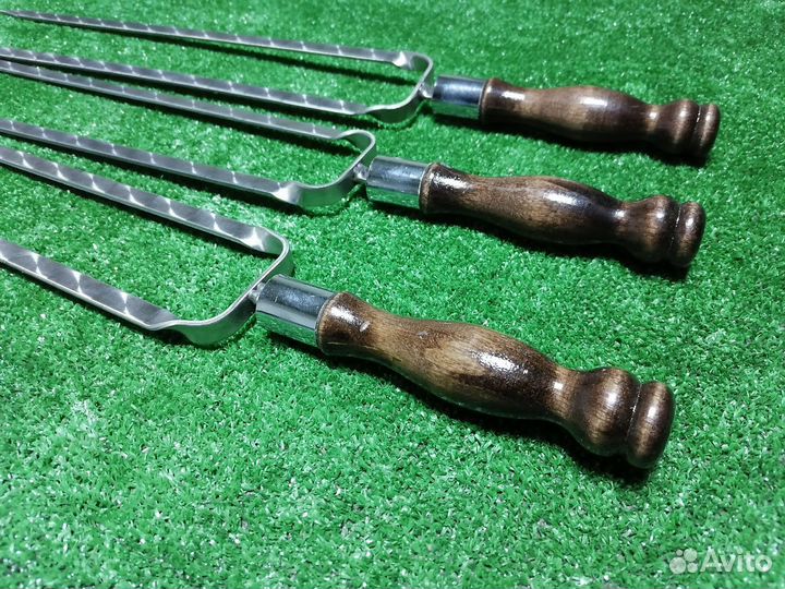 Шампур двойной, вилка