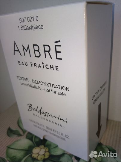 Hugo Boss Baldessarini Ambre Eau Fraiche.Муж.90мл