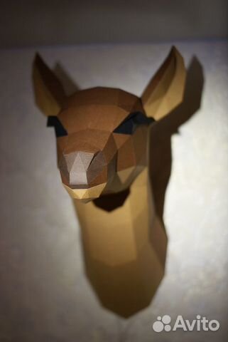 Голова оленёнка в детскую комнату