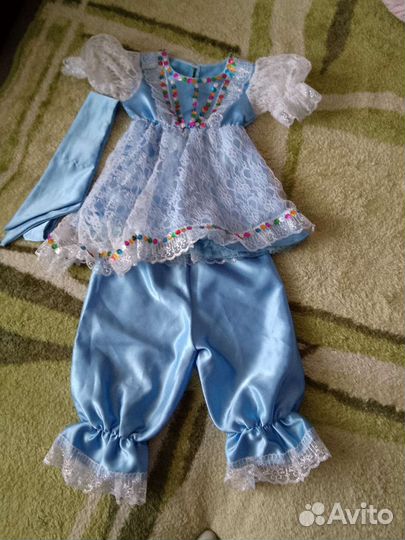 Костюм Мальвина,для девочки 3-5 лет