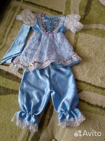 Костюм Мальвина,для девочки 3-5 лет