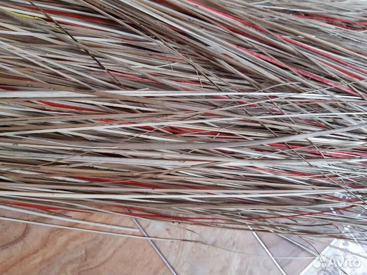 Трава декоративная 1м жесткая