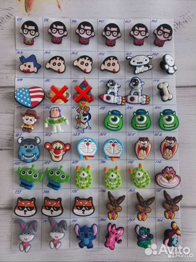 Джиббитсы для crocs и аналогов