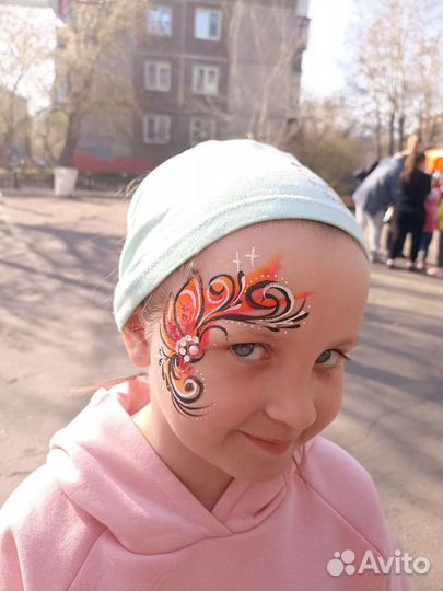 Аквагрим и блеск-тату