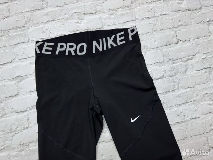 Nike Pro L Оригинал Женские Лосины Тайтсы Леггинсы