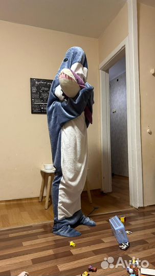 Пижама кигуруми акула