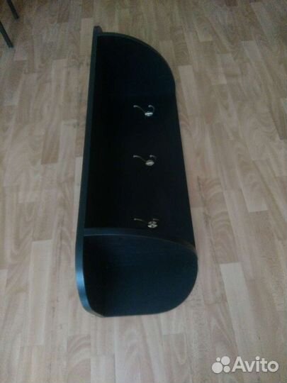 Вешалка в прихожую с полкой