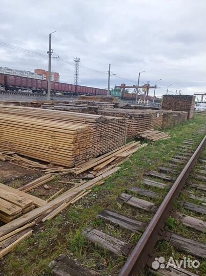 Доска обрезная 150x50х6м от производителя 1 сорт