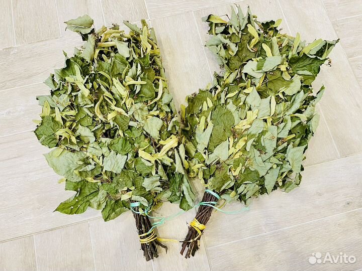 Веник для бани и сауны «Липовый цвет»