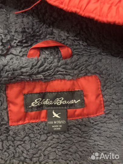 Eddie bauer куртка для мальчика 140