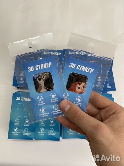 3d стикеры на телефон с любым дизайном
