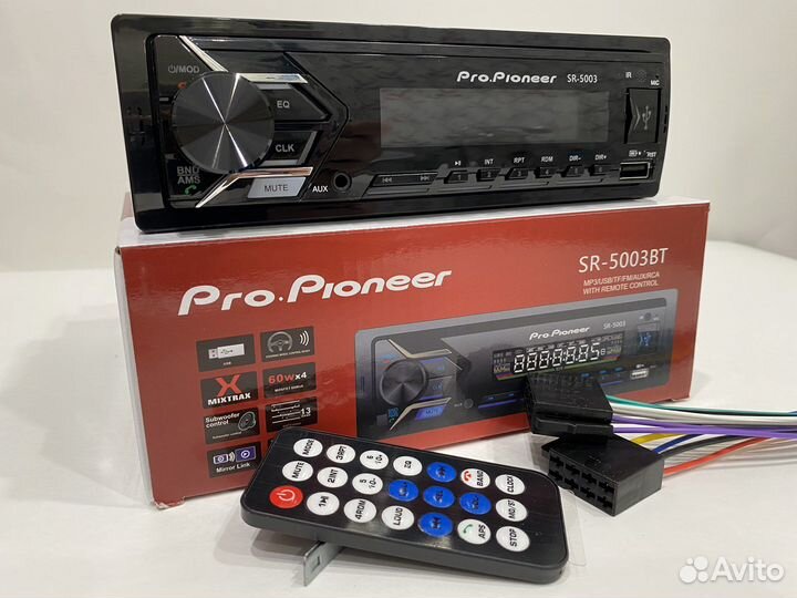 Магнитола pioneer с блютусом