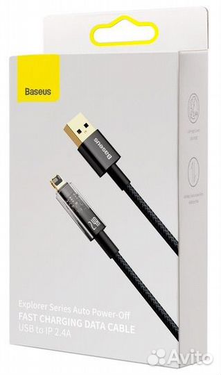 Usb Кабель-Lightning Baseus Explorer 2.4A 2м