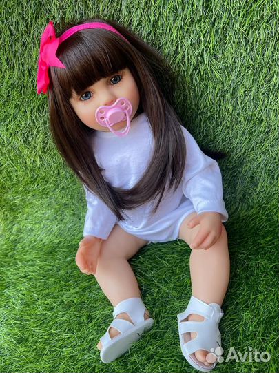 Кукла Реборн 55 см Новая улыбашка
