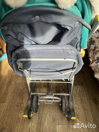 Детские санки с колесами