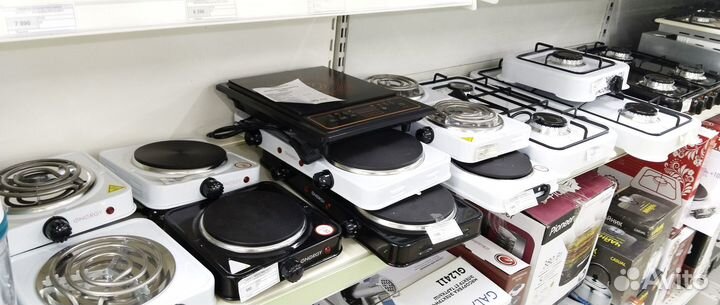 Электрические и газовые плитки (Новые)