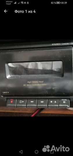 Soni TC-WE305. 2-ух кассетная