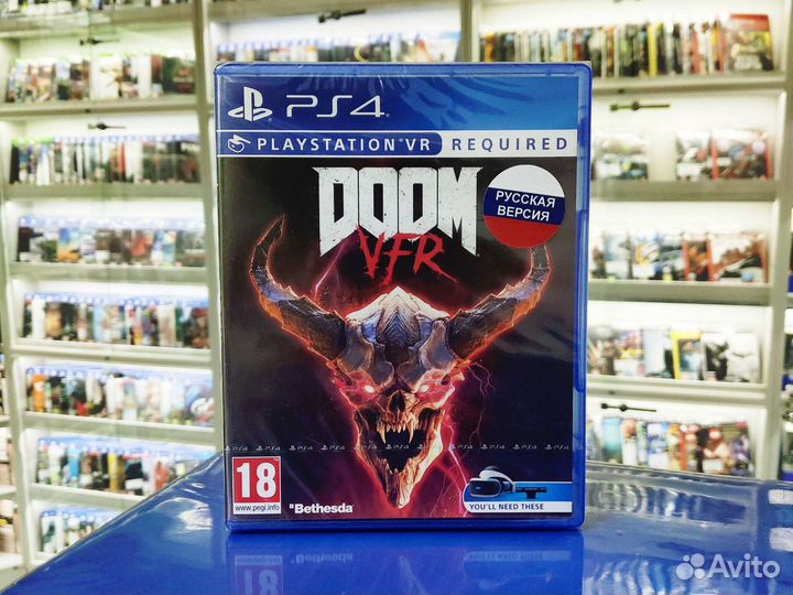 Диск PS 4 Doom VFR (PS VR)