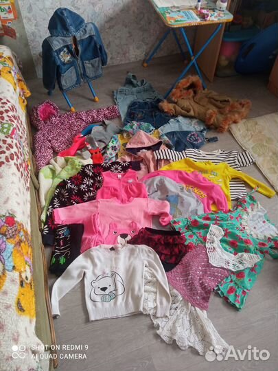 Детские вещи пакетом для девочки