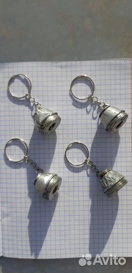 Брелок из осколка боеприпаса