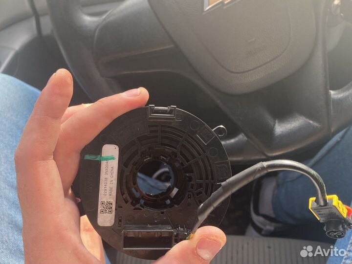 Подрулевой шлейф(Улитка)