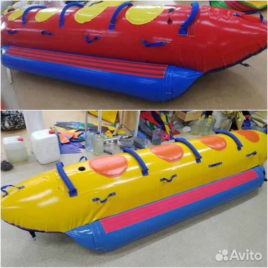 Надувные сани из пвх с ремкомплектом