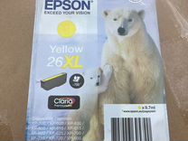 Картридж Epson 26XL yellow