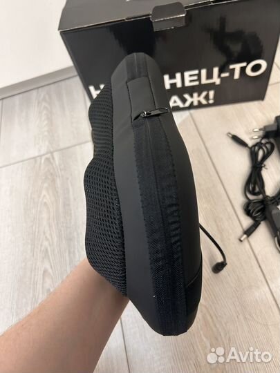 Массажная подушка для тела шеи и спины новая