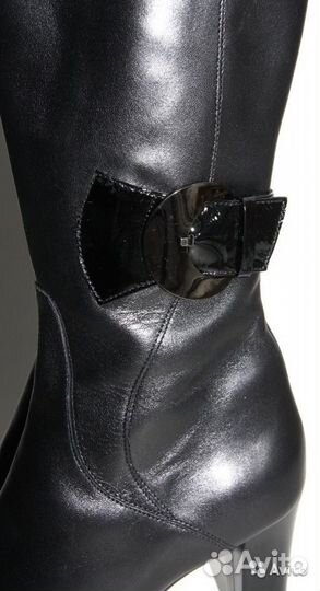 Сапоги женские, нат.кожа, размер 39,5 (новые)