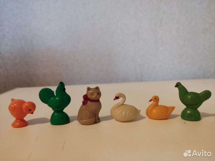 Игрушки мини целлулоид