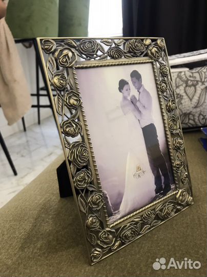 Рамка для фото 9*15см (металлические)