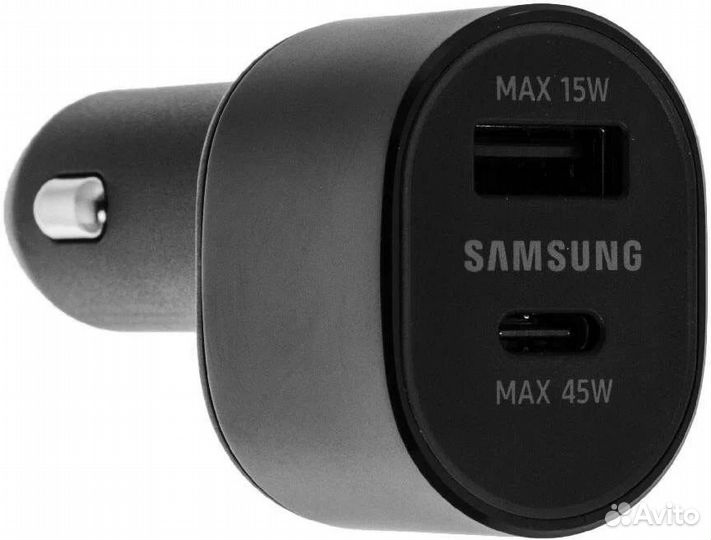 Автомобильная зарядка Samsung 45W с кабелем