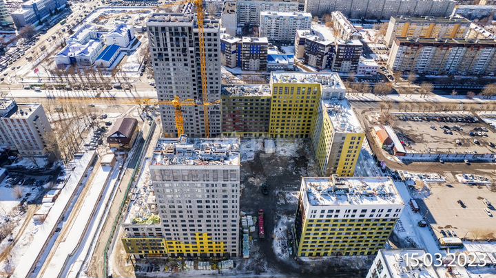 2-к. квартира, 61,3 м², 4/25 эт.