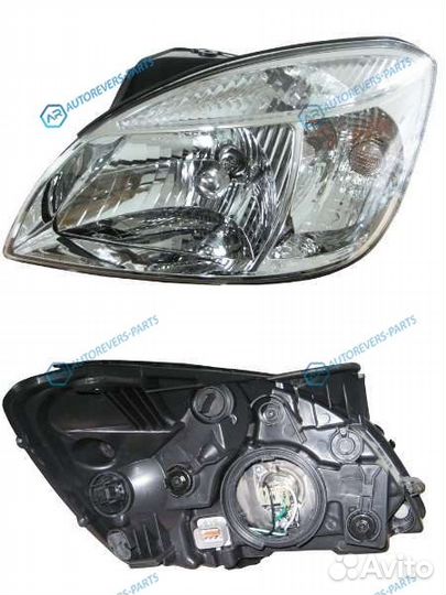 ST-223-1123L-LD-E Фара KIA RIO 05-11 LH хром