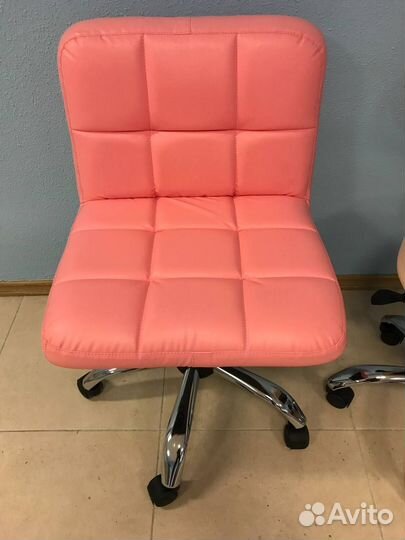 Стул Шашки розовый