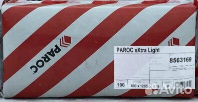 Paroc eXtra Light утеплитель толщина 50мм/100мм