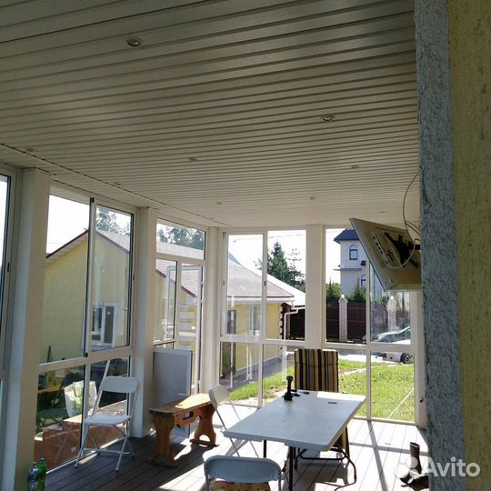 Остекление балконов лоджий веранд/террас квартир