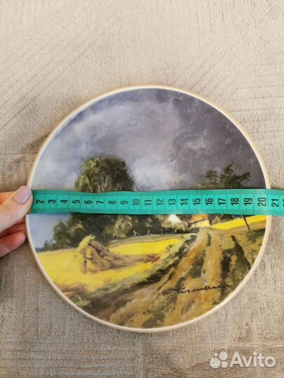 Настенная тарелка Heinrich Villeroy Boch, 1989 год