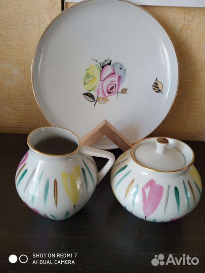 Молочник+сахарница лфз утро