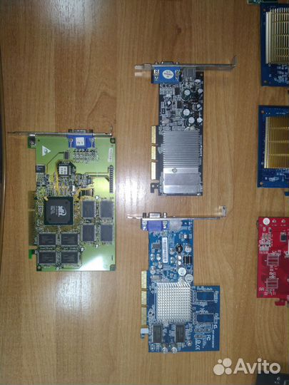 Видеокарта PCI-E, AGP-8X