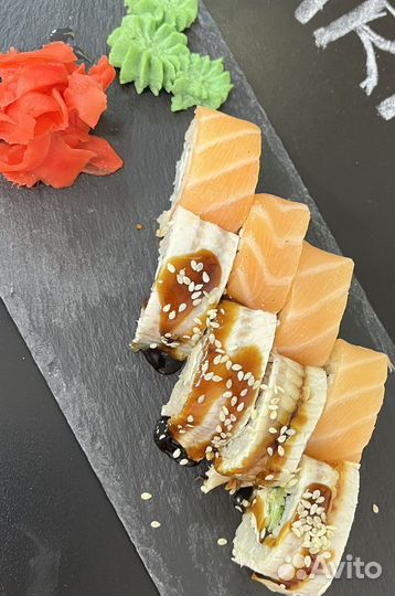 Точка по доставке и самовывозу суши, пиццы