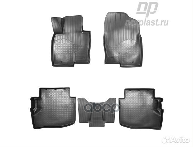 Коврики салона полиуретан norplast NPA11-C55-72