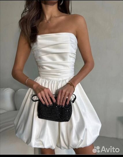 Элегантное женское короткое платье,с корсетом