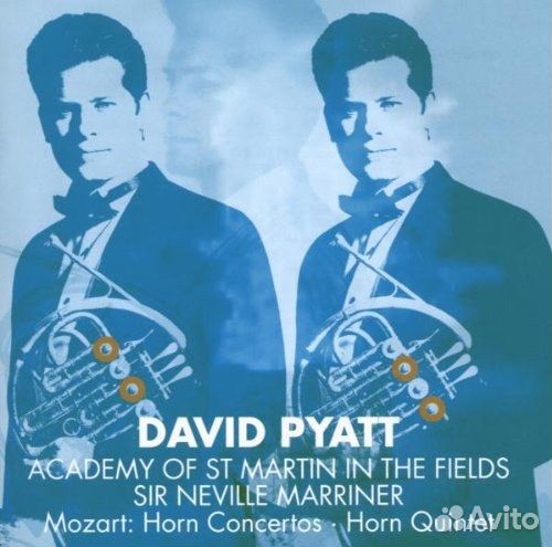 Mozart: Horn Concertos, Horn Quintet. / David Pyatt. Academy of St. Martin in The Fields / SirNevill
