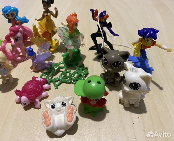 Киндер сюрприз игрушки разные