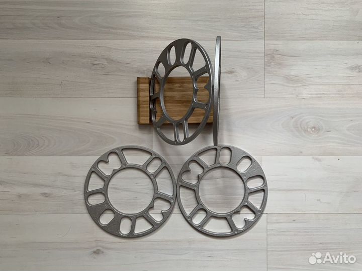 Универсальные колесные проставки 3, 5, 10 мм