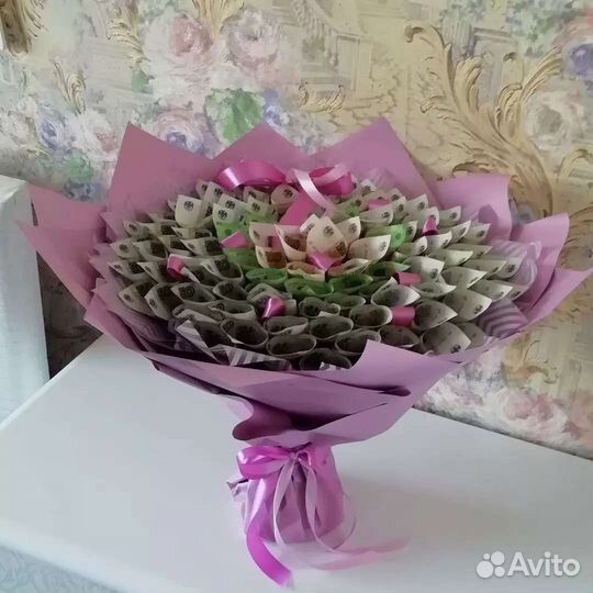 Букет из денег