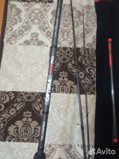 Фидерное удилище волжанка optima evo pro